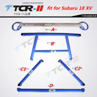 TTCR-II suspension strut bar For Subaru XV 2018 car styling accessories stabilizer bar Aluminum alloy bar tension rod