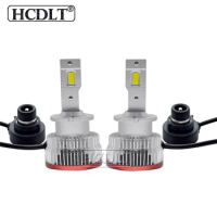 HCDLT 2PCS Car Light LED D2S Auto Headlight LED Bulbs Replacement Original HID Ballast 6000K White 70W D2S D2R D4R D4S LED Light