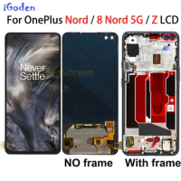 6.44" For OnePlus Nord LCD Display ScreenTouch Panel Digitizer Replacement Part For Oneplus Nord AC2001 AC2003 LCD Repair