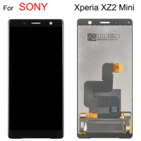 5.0'' IPS LCD For Sony Xperia XZ2mini LCD Display Touch Screen Digitizer Assembly Replacement lcd For Sony XZ2 compact LCD