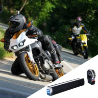 12V Motorcycle Speaker Bluetooth-compatible Waterproof Audio Scootor Stereo Speaker Motos FM Radio AUX USB TF MP3 Player
