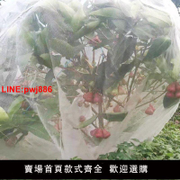 {台灣公司 可開發票}植物防蟲網罩果樹防蟲放白粉虱防鳥防曬網套蔬菜防果蠅套袋網紗網