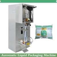Full Automatic Food Commercial Liquid Packaging Machine Chinese Medicine Milk Soybean Milk Vinegar Quantitative Filling Machine
