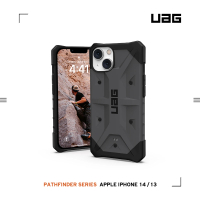 【UAG】iPhone 13/14 耐衝擊保護殼-灰(UAG)