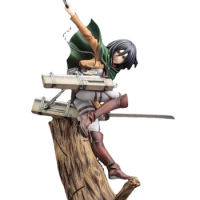 Attack on Titan Mikasa·Ackerman Ornament model Exquisite Craftsmanship Toys Action Figure Anime Figure Model Holiday Gift 1:100