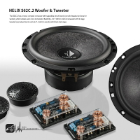 M2s【HELIX S 62C.2】6.5吋二音路套裝喇叭 汽車音響改裝喇叭 德國進口