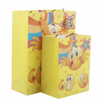 China Luxury Customised Logo Print With 210g Art Paper Christmas Gift Bags,Paper carrier bag --XP2378