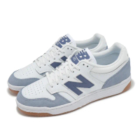 【NEW BALANCE】休閒鞋 480 男鞋 女鞋 白 藍 膠底 復古 皮革 小白鞋 情侶鞋 NB(BB480LXB-D)