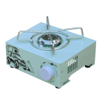 Outdoor Portable Camping Stove Nature Hike Tourist Gas Burner Hiking Camping Cooking Set Multi Gas Stove Tent Barbecue Furnace