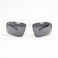 [C802-WH] 太陽眼鏡 單車墨鏡 抗UV400 運動型 台灣製 出清品 白