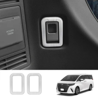 For Toyota Alphard/Vellfire 40 Series 2023+ Stainless Steel Third Row Hook Frame Interior Trim Accessories