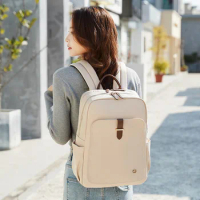 15.6-inch laptop backpack Female college student backpack Shopping commute Leisure travel backpack Computer