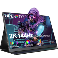 UPERFECT UAlly K7 144Hz HDR Gaming Monitor 17.3 Inch 2K IPS Display 2560x1440 QHD HDMI USB C Portable Extend Screen For Laptop
