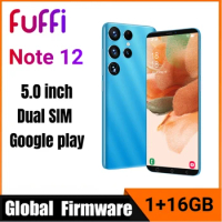 FUFFI Note 12 Smartphone Android 5.0 inch 16GB ROM 1GB RAM Google play store Mobile phones 2+3MP Camera 3G Network Cell phone