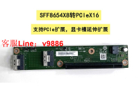 【咨詢客服應有盡有】批量外接SFF8654X8-PCIEX16X8延長卡 顯卡插槽延伸PCle擴展