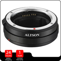 ALTSON EF-R2 EOS-RF RP Lens Mount Adapter AF Auto Focus for Canon EF/EF-S lens to EOS R/ EOS RP with Control Ring Support EXIF