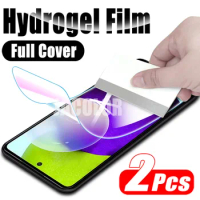 2pcs Hydrogel Film For Samsung Galaxy A73 A53 A33 A52 A52S 5G 4G Not Glass Sansung Galaxi A 52 s 52s 53 33 73 Screen Protector