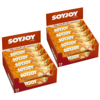 【SOYJOY】大豆營養棒-水果起司口味2盒組(12入/盒-膳食纖維 無添加麵粉 不含膽固醇 能量補充)