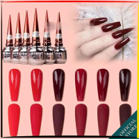 xiao  Sơn gel Mxbon đỏ chính hãng tone đỏ 6 màu tôn da, chất gel đậm đặc không ánh tím ( lẻ 1 màu )