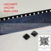 [10pcs]100%New Original: LM224APT LM224A 224A - IC OPAMP GP 4 CIRCUIT 14TSSOP