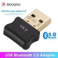 Bluetooth 5.0 Adapter Transmitter USB Bluetooth 5.0 Receiver Audio Bluetooth Dongle Wireless USB Adapter for Computer PC Laptop
