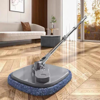 Lazy Floor Floating Mop Water Separation 360 Rotating Hand-Free Lazy Squeeze Mop with Bucket Sewage Separation Mop Self-Cleaning
