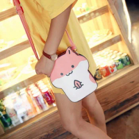 by dhl or ems 100pcs Lolita Hamster Bag 2017 Mouse Cartoon Women Messenger Bags Shoulder Hit Color Cute Crossbody Bags