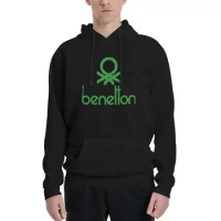 Benetton Racing Logo Polyester Hoodie Men's sweatershirt Warm Dif Colors Sizes
