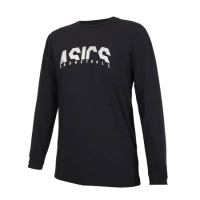 ASICS 男長袖T恤( 運動 上衣 訓練 亞瑟士「2063A395-001」