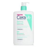 CeraVe 泡沫潔面乳（適合中性至油性肌膚，附按壓幫浦）1000毫升/33.8盎司