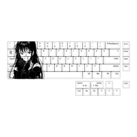 Bộ Keycap FENG 75 phím PBT cho bàn phím cơ chiều cao nguyên bản tùy chỉnh dành cho layout 61/64/68 n