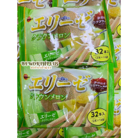 Bourbon Elise Melon Wafer 32P  เวเฟอร์สอดไส้ครีมเมล่อน กลิ่นหอมสไตล์ญี่ปุ่น