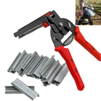 New Red Hog Ring Heavy Duty M Nail Plier Fencing Fence Wire Ringer Gabion Mesh