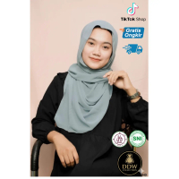 Jilbab Pashmina Ceruty Jasmine: Anti ribet, super nyaman! Bikin look kamu auto stylish & cocok buat 