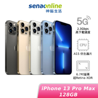 【5%回饋無上限-預購】Apple iPhone 13 pro max 128GB