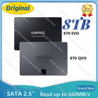 Ssd 870 Evo 4Tb Solid State Disk 250Gb 500Gb 1Tb 2Tb ภายใน Hdd Hard Drive สำหรับ Sata3 2.5นิ้วแล็ปท็อปเดสก์ท็อป Pc Mlc ดิสโก้ Duro