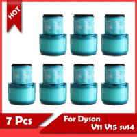 7 pcs For Dyson V11 V15 SV14 HEPA Filter Compatible with Dyson Vacuum Replacement Filters