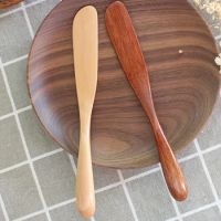 2PCS Wooden Spatula, Baking Spatula For Cooking, Baking, Stirring And Mixing, Kitchen Essentials For Spreading Cream