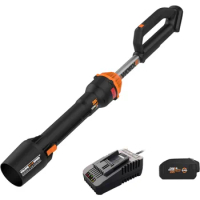 Leaf Blower Cordless with Battery and Charger, Blowers for Lawn Care Only 3.8 Lbs., Cordless Leaf Blower Brushless Motor
