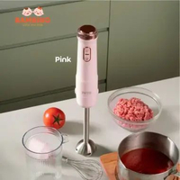 MITO HB100 HAND BLENDER | Blender & Pengocok 2in1 | Untuk Bumbu, Smoothies, MPASI PINK