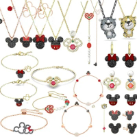 New Mick and Minn Crystal Necklace Ladies Jewelry Luxury Brand Austrian Jewelry Earrings Charm Women Jewelry Gifts