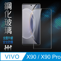 【HH】vivo X90 /X90 Pro -6.78吋-全覆蓋3D曲面-鋼化玻璃保護貼系列(GPN-VVX90-3DK)