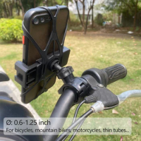 Bike Motorcycle Phone Holder Mount 360° Rotatable Bicycle Bracket For GoPro Action camera For Outdoor Riding For iPhone Samsung