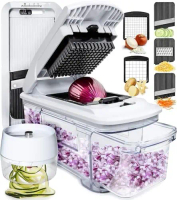 Fullstar XL Vegetable Chopper & Mandoline Slicer – Vegetable, Onion, Potato, Food, Veggie & Fruit Sl