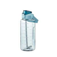 2L Water Bottle With Straw Leak Proof Sports Bottle Botol Air Besar BPA Free