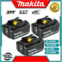 Makita Original 18V Makita 6000mAh Lithium ion Rechargeable Battery 18v drill Replacement Batteries BL1830 BL1850 BL1860B BL1860