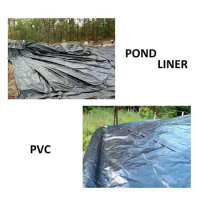 0.12mm Waterproof Liner film Fish Pond Liner Garden Pools Reinforced PVC Heavy Duty Guaranty Landscaping Pool Pond 10X3M
