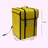 2023 Pizza Cak Delivery Box, Big Pizza Delivery Bag Catering Carrier, Backpack 2-Way Zipper Closure