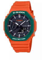Casio Casio G-Shock Analog Digital Orange Resin Strap Watch For Men GA-2110SC-4ADR