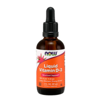 【NOW 娜奧】液態維生素D3-Now Foods(一入59mL)